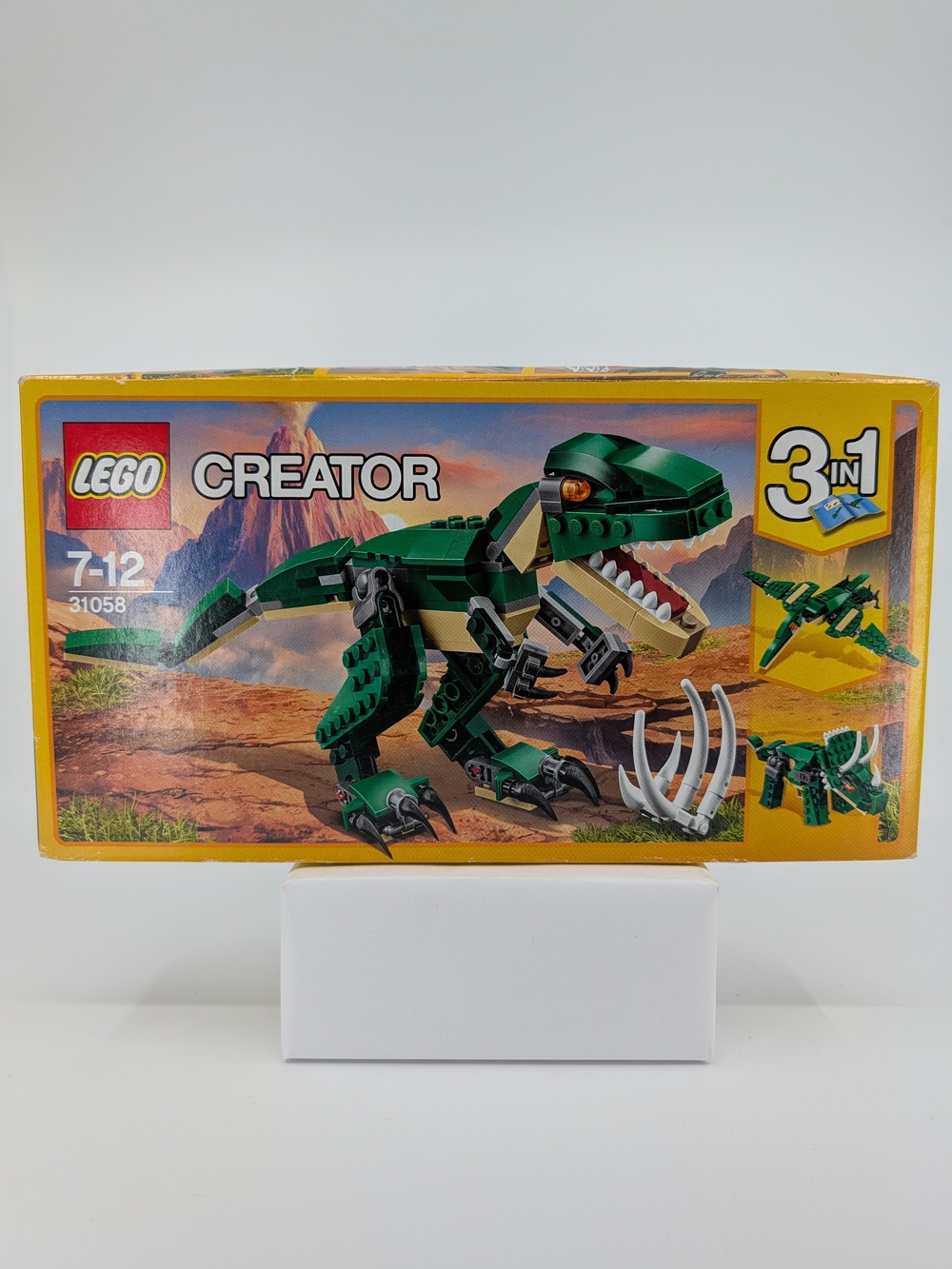 Lego Creator 31058 3-in-1 Dinosaur Set T-Rex/Triceratops/Pterodactyl Sealed Dent
